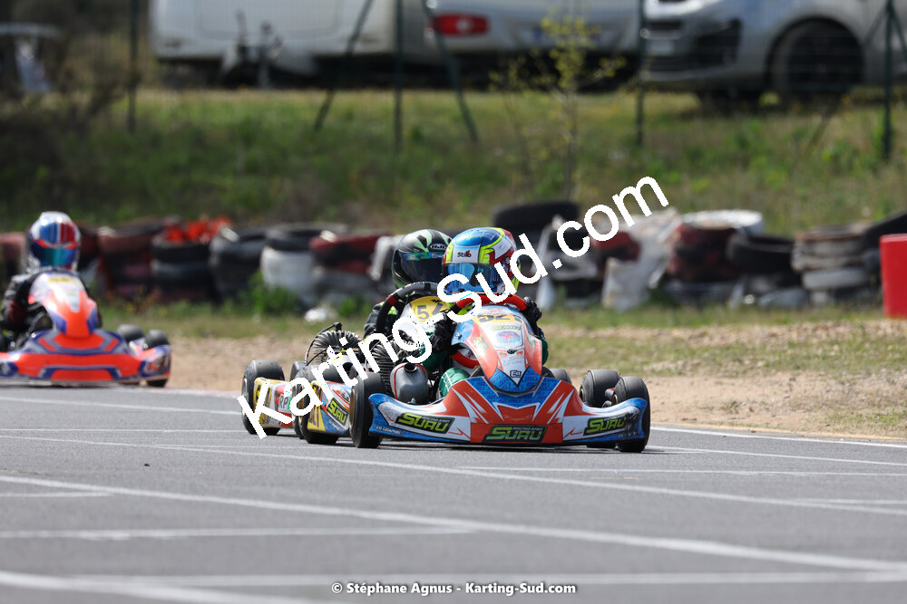 08 & 09/04/2023 : 3ème manche du Championnat du Sud à Fun Kart Brissac (photos Stéphane Agnus) 2023 — karting