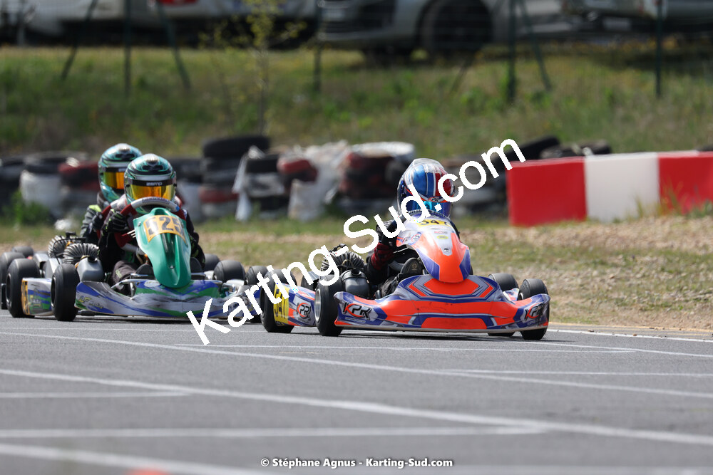08 & 09/04/2023 : 3ème manche du Championnat du Sud à Fun Kart Brissac (photos Stéphane Agnus) 2023 — karting