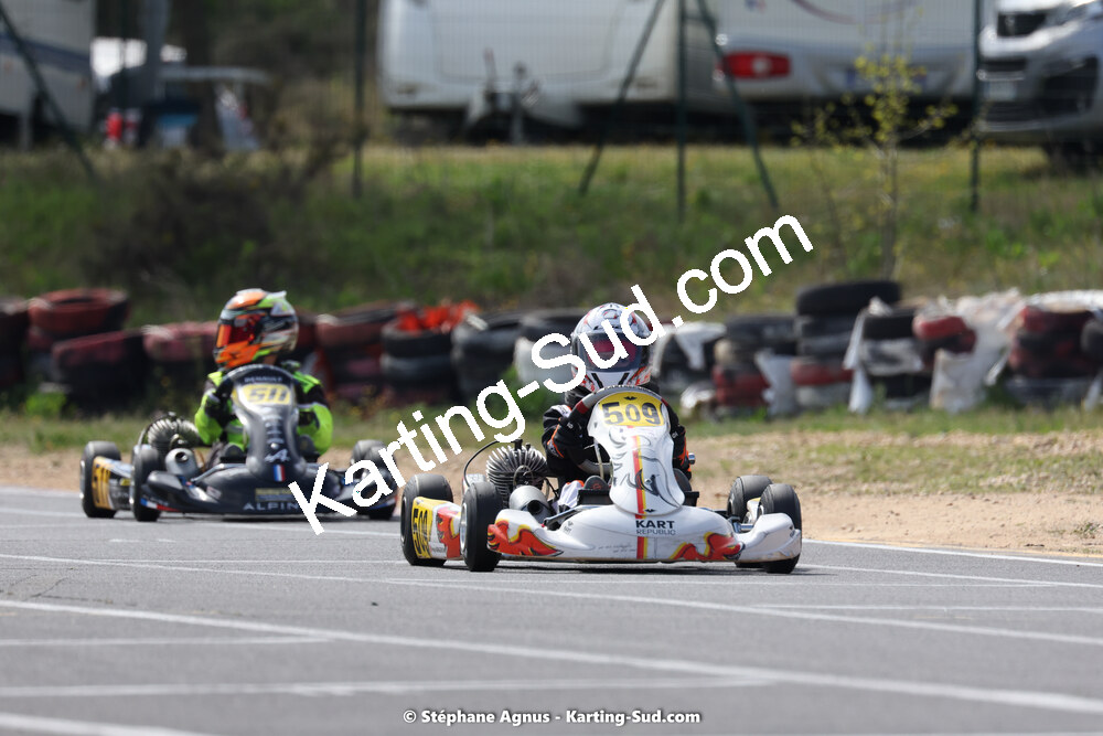 08 & 09/04/2023 : 3ème manche du Championnat du Sud à Fun Kart Brissac (photos Stéphane Agnus) 2023 — karting