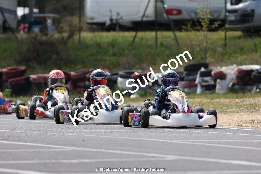 08 & 09/04/2023 : 3ème manche du Championnat du Sud à Fun Kart Brissac (photos Stéphane Agnus) 2023 — karting