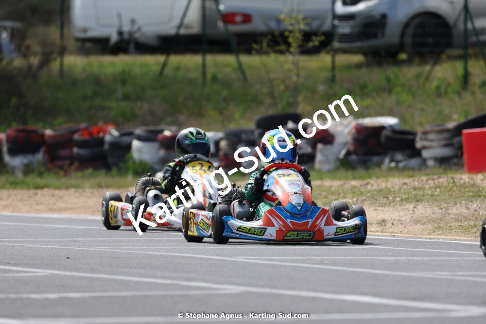 08 & 09/04/2023 : 3ème manche du Championnat du Sud à Fun Kart Brissac (photos Stéphane Agnus) 2023 — karting