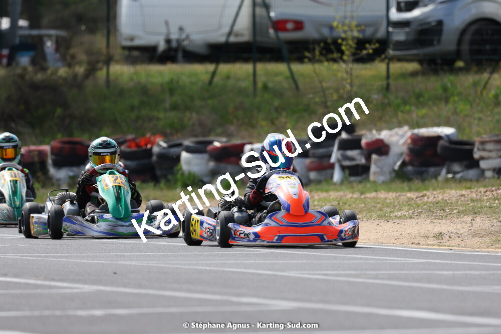 08 & 09/04/2023 : 3ème manche du Championnat du Sud à Fun Kart Brissac (photos Stéphane Agnus) 2023 — karting