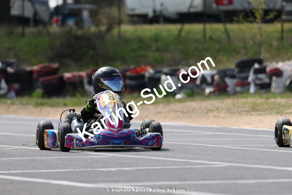 08 & 09/04/2023 : 3ème manche du Championnat du Sud à Fun Kart Brissac (photos Stéphane Agnus) 2023 — karting