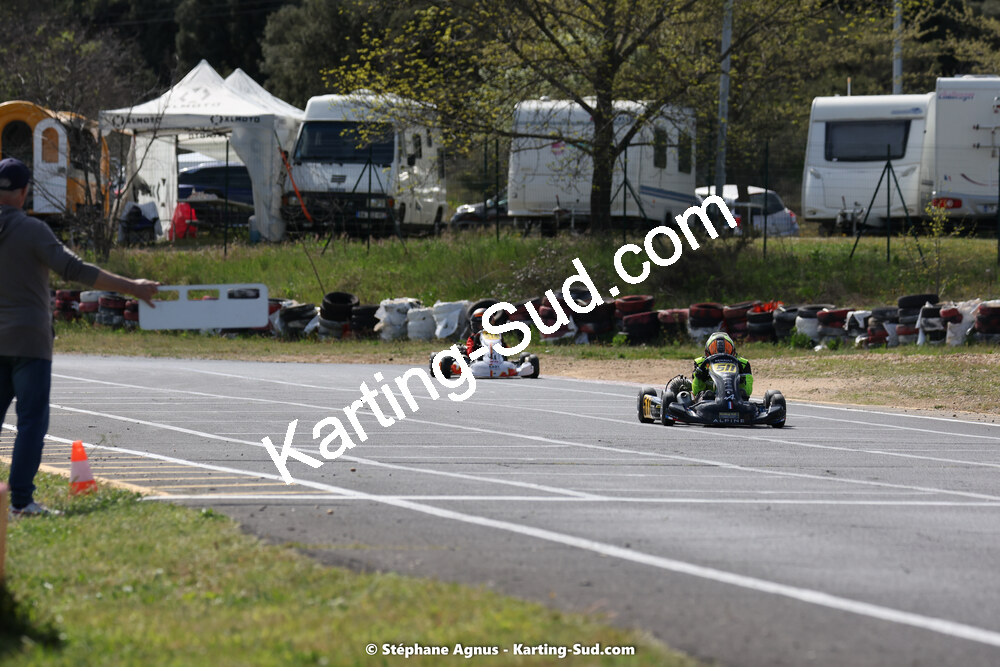 08 & 09/04/2023 : 3ème manche du Championnat du Sud à Fun Kart Brissac (photos Stéphane Agnus) 2023 — karting