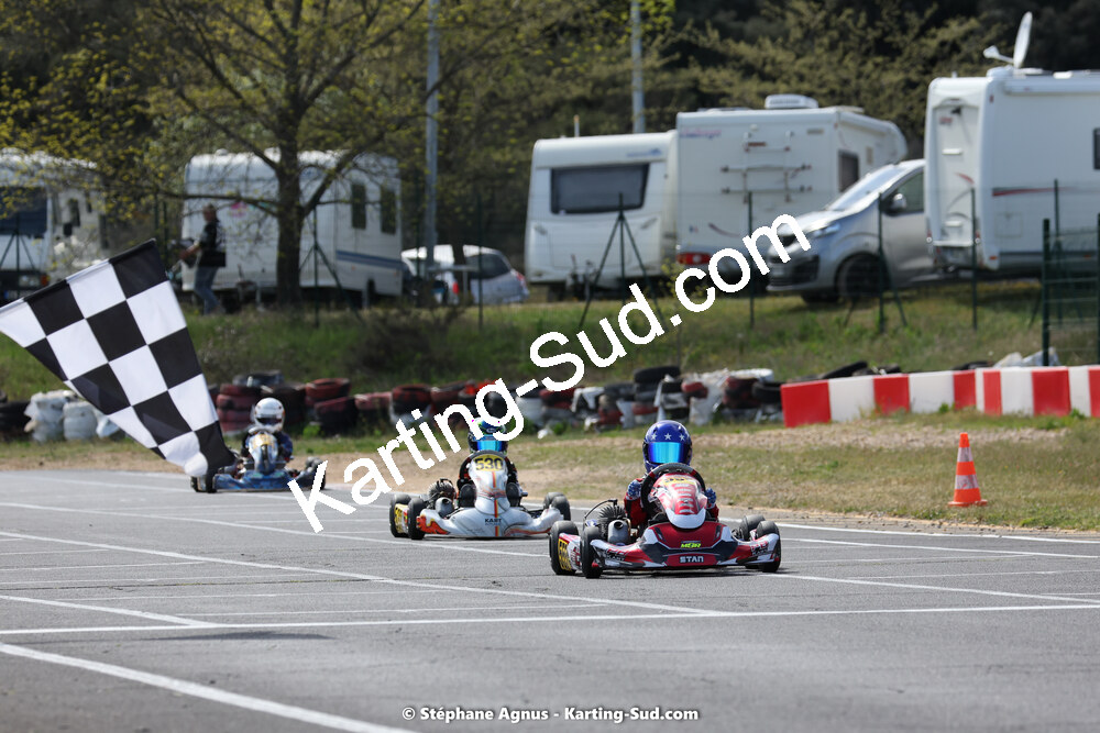 08 & 09/04/2023 : 3ème manche du Championnat du Sud à Fun Kart Brissac (photos Stéphane Agnus) 2023 — karting