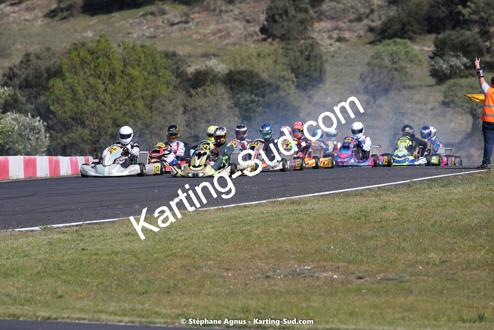 08 & 09/04/2023 : 3ème manche du Championnat du Sud à Fun Kart Brissac (photos Stéphane Agnus) 2023 — karting