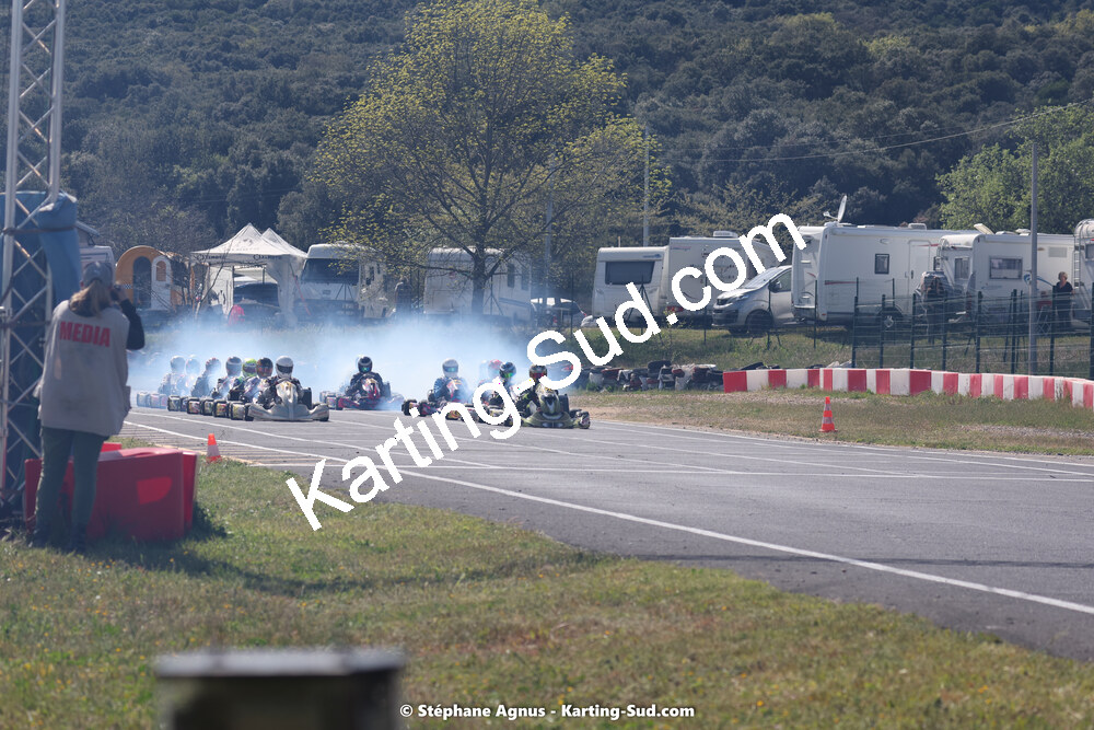 08 & 09/04/2023 : 3ème manche du Championnat du Sud à Fun Kart Brissac (photos Stéphane Agnus) 2023 — karting