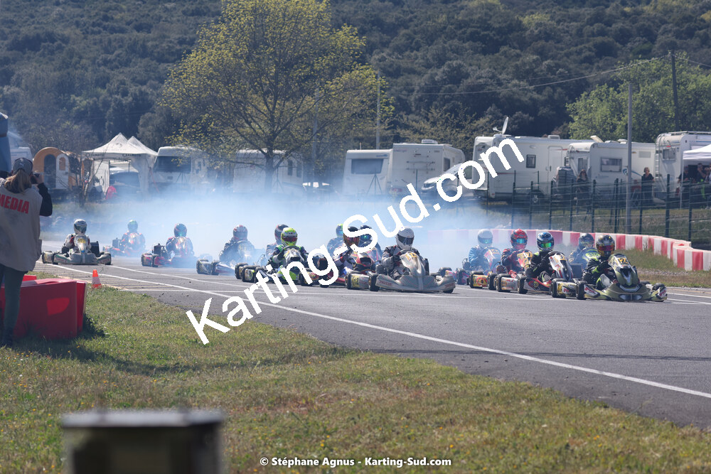 08 & 09/04/2023 : 3ème manche du Championnat du Sud à Fun Kart Brissac (photos Stéphane Agnus) 2023 — karting