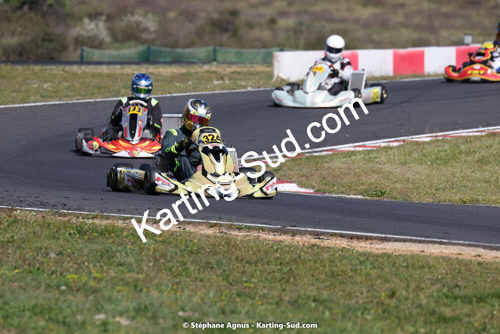 08 & 09/04/2023 : 3ème manche du Championnat du Sud à Fun Kart Brissac (photos Stéphane Agnus) 2023 — karting