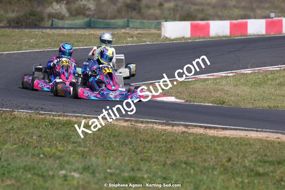 08 & 09/04/2023 : 3ème manche du Championnat du Sud à Fun Kart Brissac (photos Stéphane Agnus) 2023 — karting