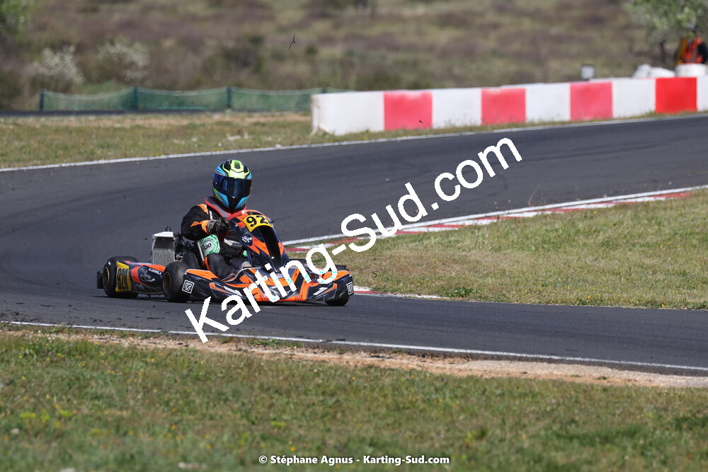 08 & 09/04/2023 : 3ème manche du Championnat du Sud à Fun Kart Brissac (photos Stéphane Agnus) 2023 — karting