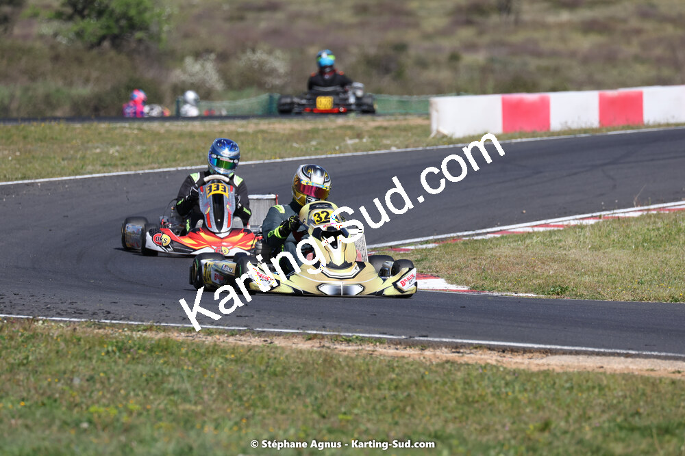08 & 09/04/2023 : 3ème manche du Championnat du Sud à Fun Kart Brissac (photos Stéphane Agnus) 2023 — karting