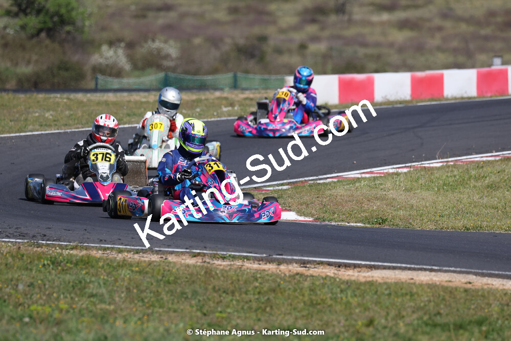 08 & 09/04/2023 : 3ème manche du Championnat du Sud à Fun Kart Brissac (photos Stéphane Agnus) 2023 — karting