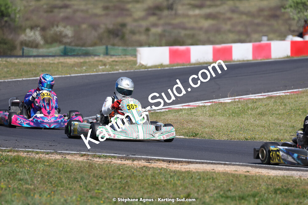 08 & 09/04/2023 : 3ème manche du Championnat du Sud à Fun Kart Brissac (photos Stéphane Agnus) 2023 — karting