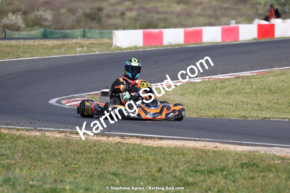 08 & 09/04/2023 : 3ème manche du Championnat du Sud à Fun Kart Brissac (photos Stéphane Agnus) 2023 — karting