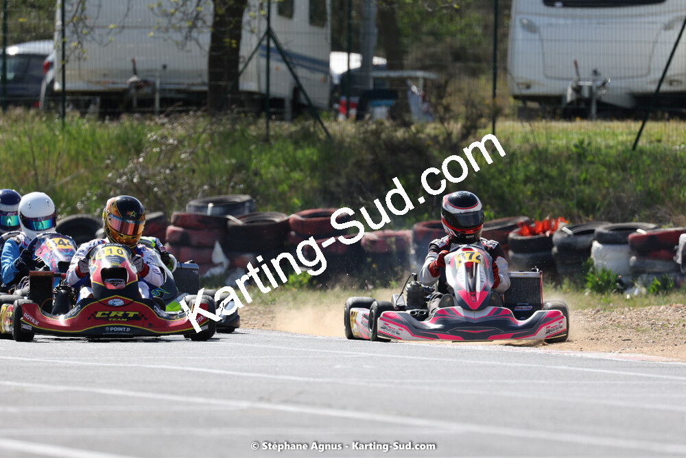 08 & 09/04/2023 : 3ème manche du Championnat du Sud à Fun Kart Brissac (photos Stéphane Agnus) 2023 — karting