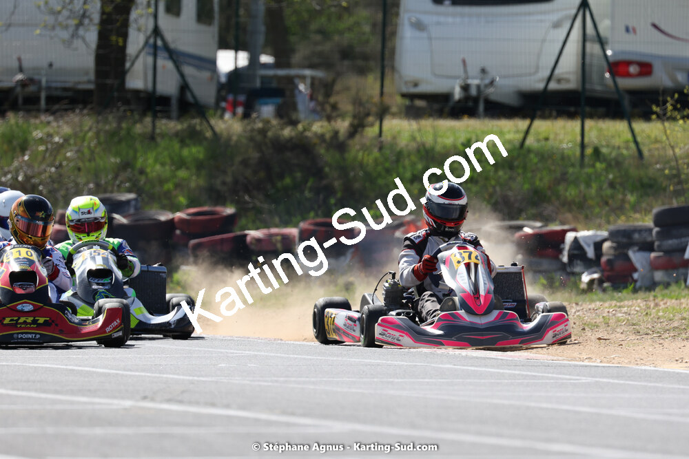 08 & 09/04/2023 : 3ème manche du Championnat du Sud à Fun Kart Brissac (photos Stéphane Agnus) 2023 — karting