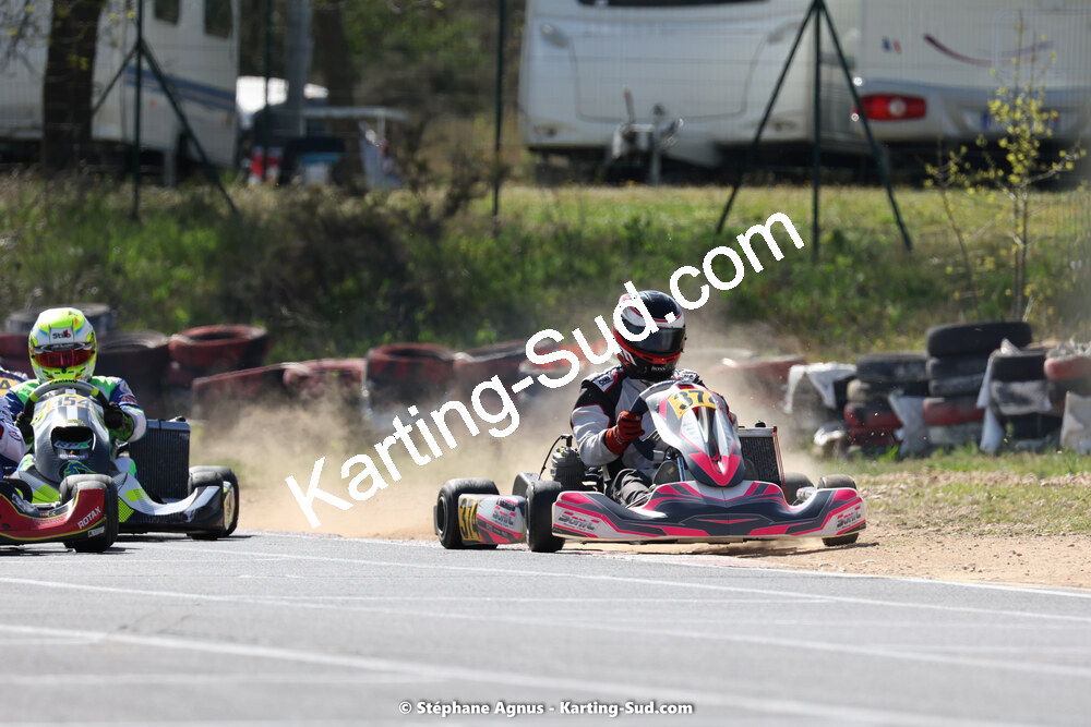 08 & 09/04/2023 : 3ème manche du Championnat du Sud à Fun Kart Brissac (photos Stéphane Agnus) 2023 — karting