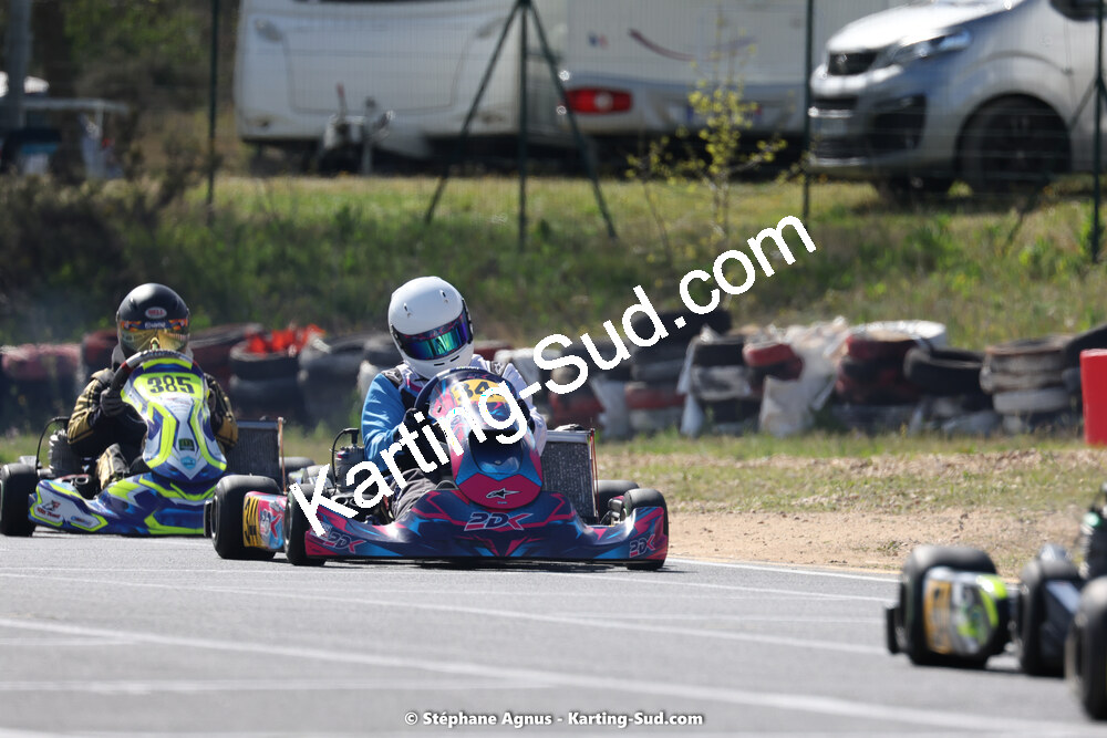 08 & 09/04/2023 : 3ème manche du Championnat du Sud à Fun Kart Brissac (photos Stéphane Agnus) 2023 — karting