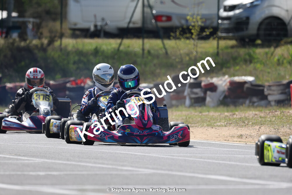 08 & 09/04/2023 : 3ème manche du Championnat du Sud à Fun Kart Brissac (photos Stéphane Agnus) 2023 — karting