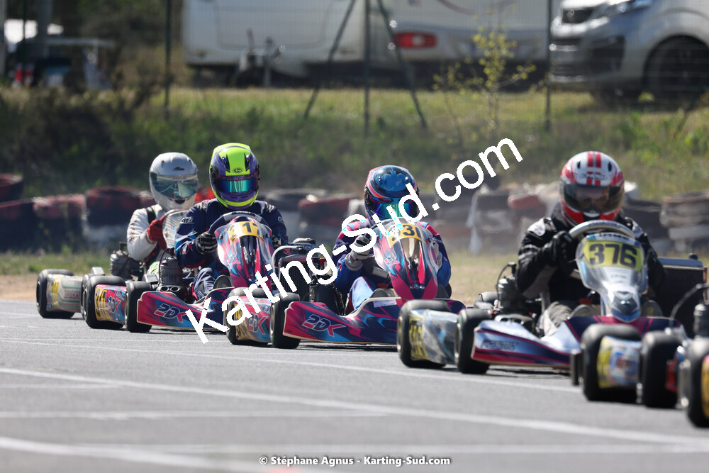 08 & 09/04/2023 : 3ème manche du Championnat du Sud à Fun Kart Brissac (photos Stéphane Agnus) 2023 — karting