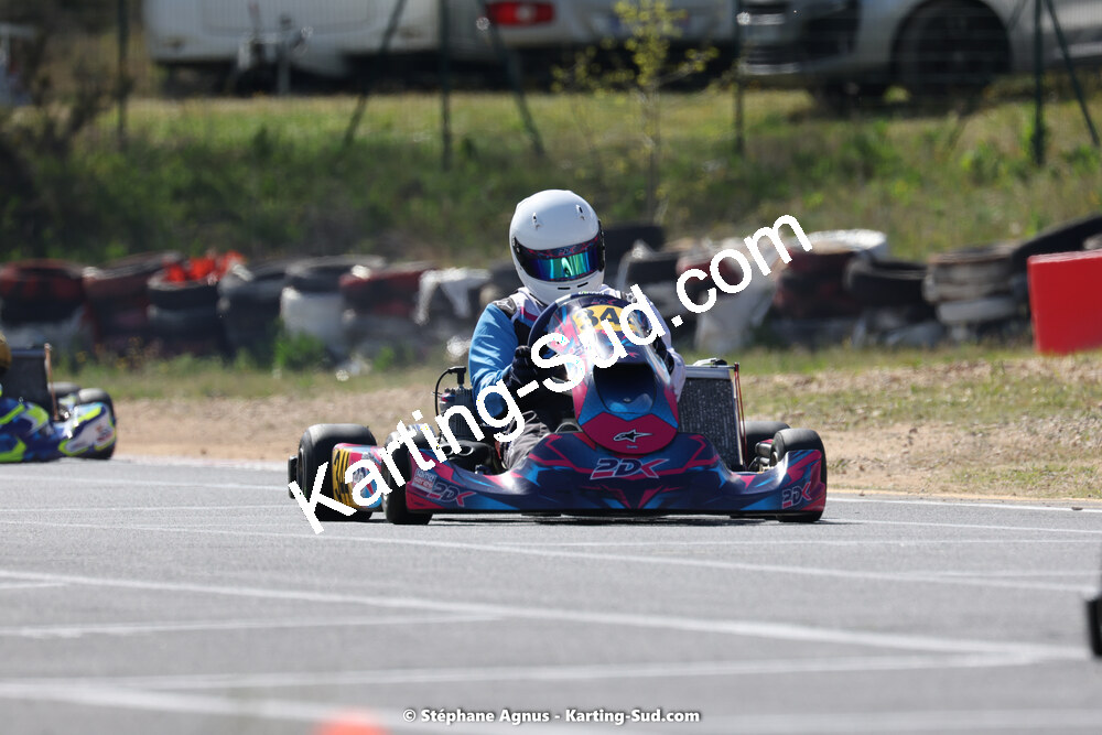 08 & 09/04/2023 : 3ème manche du Championnat du Sud à Fun Kart Brissac (photos Stéphane Agnus) 2023 — karting