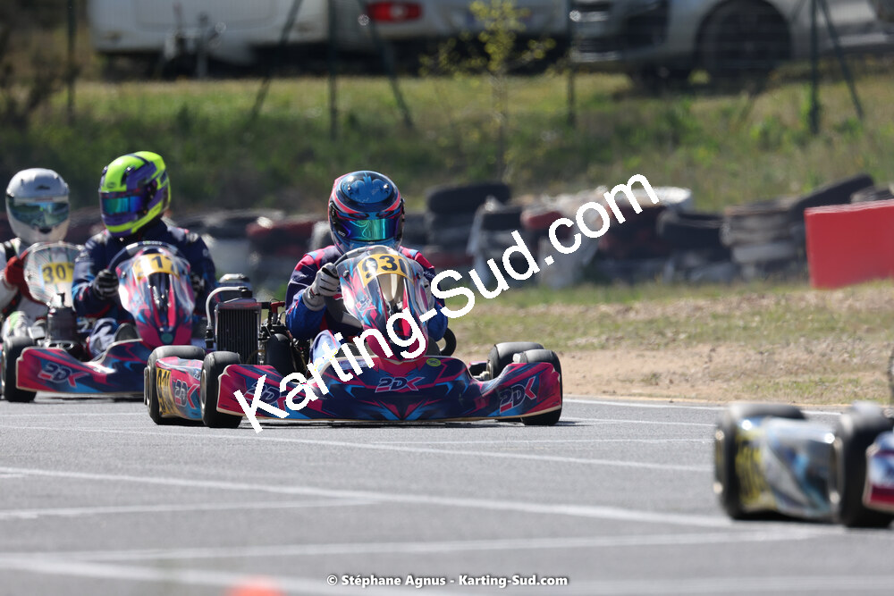 08 & 09/04/2023 : 3ème manche du Championnat du Sud à Fun Kart Brissac (photos Stéphane Agnus) 2023 — karting