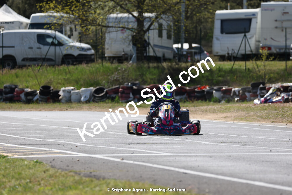 08 & 09/04/2023 : 3ème manche du Championnat du Sud à Fun Kart Brissac (photos Stéphane Agnus) 2023 — karting