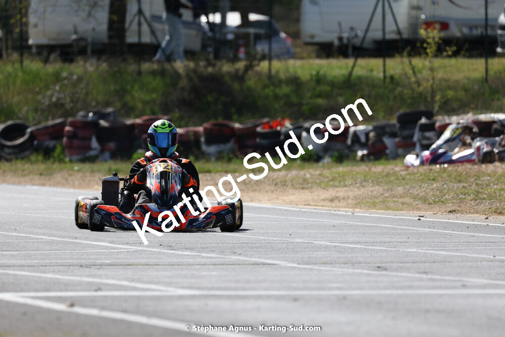 08 & 09/04/2023 : 3ème manche du Championnat du Sud à Fun Kart Brissac (photos Stéphane Agnus) 2023 — karting