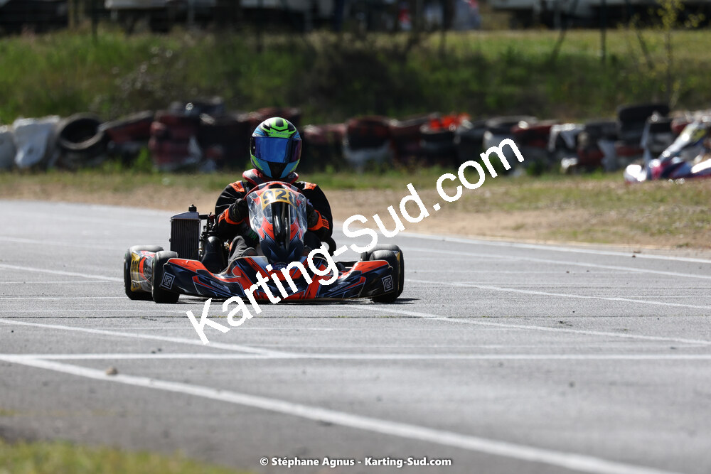 08 & 09/04/2023 : 3ème manche du Championnat du Sud à Fun Kart Brissac (photos Stéphane Agnus) 2023 — karting