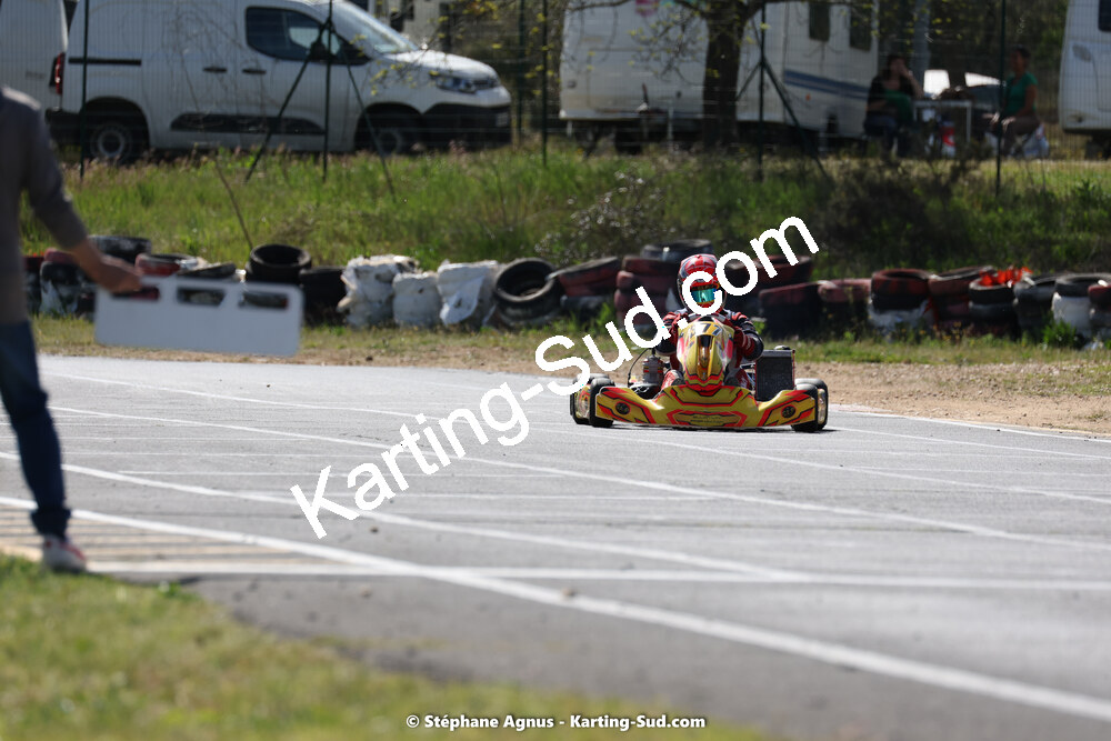 08 & 09/04/2023 : 3ème manche du Championnat du Sud à Fun Kart Brissac (photos Stéphane Agnus) 2023 — karting