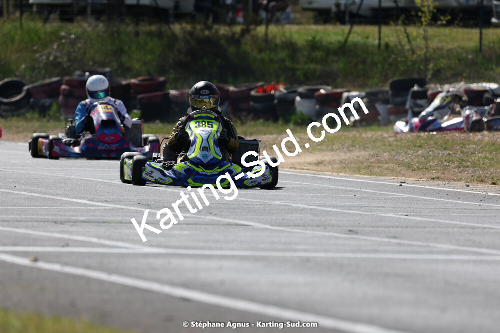 08 & 09/04/2023 : 3ème manche du Championnat du Sud à Fun Kart Brissac (photos Stéphane Agnus) 2023 — karting