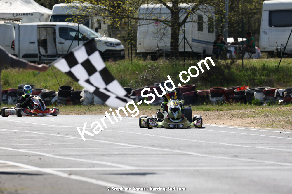 08 & 09/04/2023 : 3ème manche du Championnat du Sud à Fun Kart Brissac (photos Stéphane Agnus) 2023 — karting