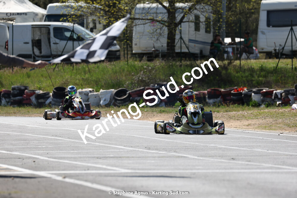 08 & 09/04/2023 : 3ème manche du Championnat du Sud à Fun Kart Brissac (photos Stéphane Agnus) 2023 — karting