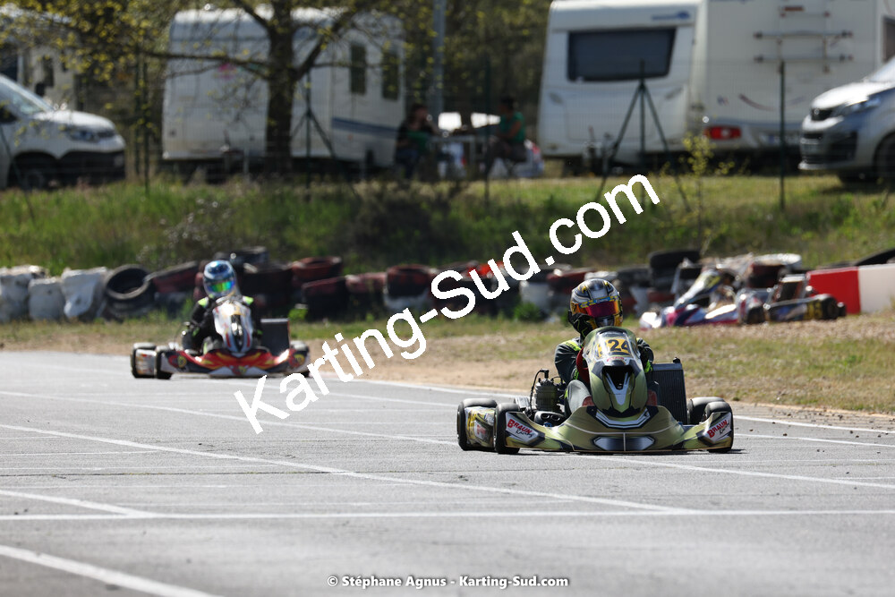 08 & 09/04/2023 : 3ème manche du Championnat du Sud à Fun Kart Brissac (photos Stéphane Agnus) 2023 — karting