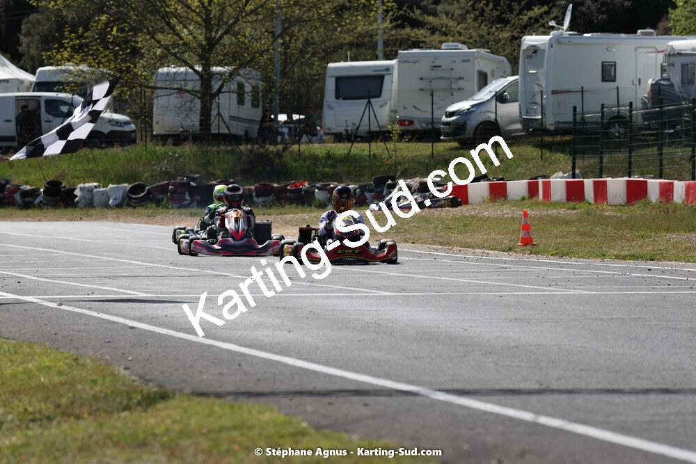 08 & 09/04/2023 : 3ème manche du Championnat du Sud à Fun Kart Brissac (photos Stéphane Agnus) 2023 — karting