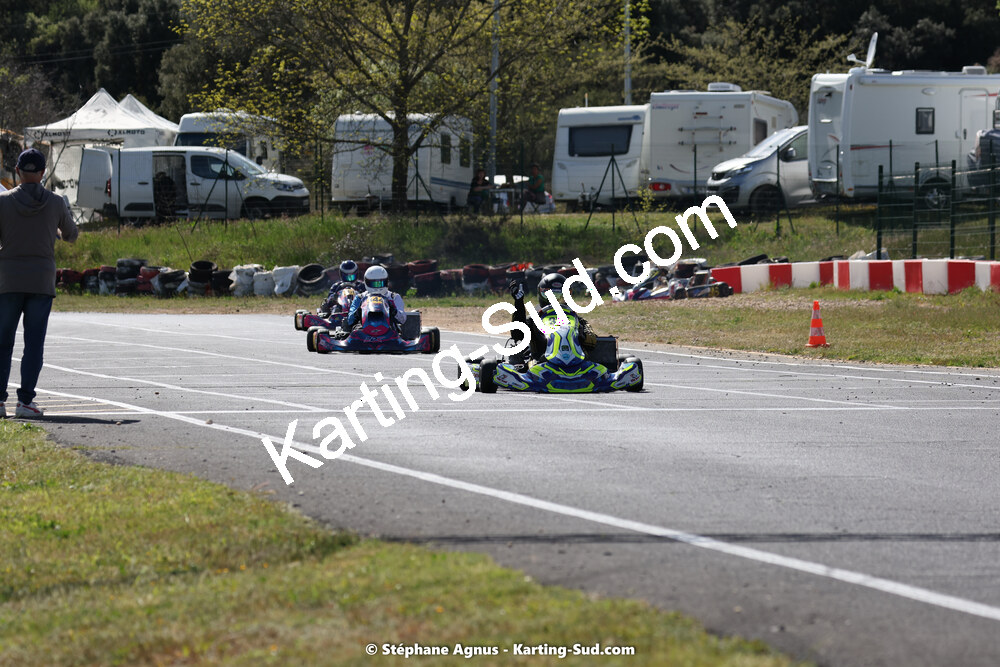 08 & 09/04/2023 : 3ème manche du Championnat du Sud à Fun Kart Brissac (photos Stéphane Agnus) 2023 — karting