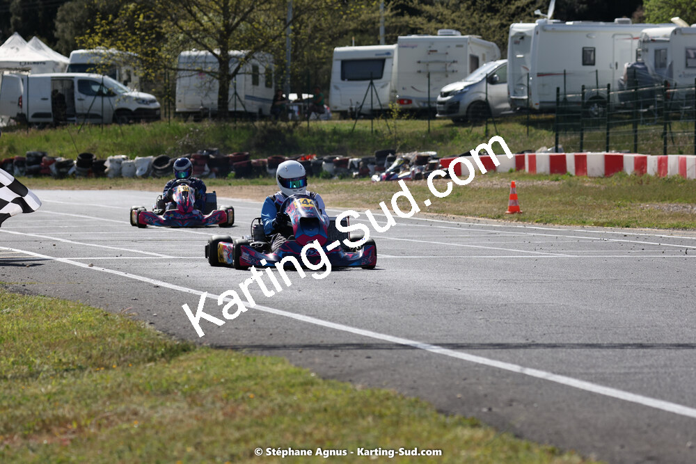 08 & 09/04/2023 : 3ème manche du Championnat du Sud à Fun Kart Brissac (photos Stéphane Agnus) 2023 — karting