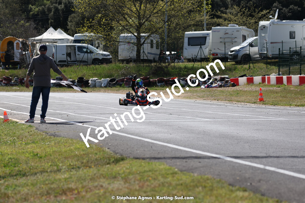 08 & 09/04/2023 : 3ème manche du Championnat du Sud à Fun Kart Brissac (photos Stéphane Agnus) 2023 — karting