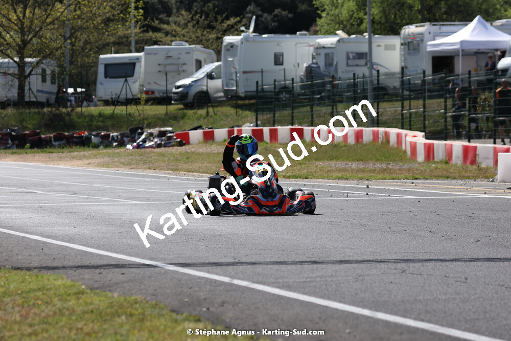 08 & 09/04/2023 : 3ème manche du Championnat du Sud à Fun Kart Brissac (photos Stéphane Agnus) 2023 — karting