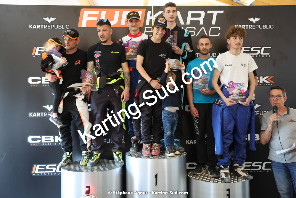 08 & 09/04/2023 : 3ème manche du Championnat du Sud à Fun Kart Brissac (photos Stéphane Agnus) 2023 — karting