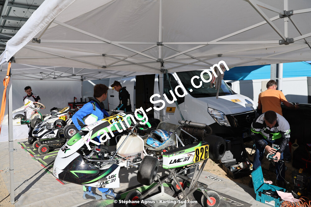 08 & 09/04/2023 : 3ème manche du Championnat du Sud à Fun Kart Brissac (photos Stéphane Agnus) 2023 — karting