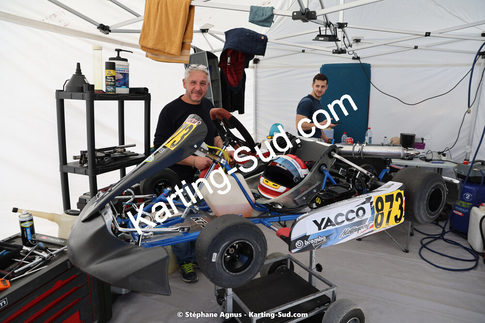 08 & 09/04/2023 : 3ème manche du Championnat du Sud à Fun Kart Brissac (photos Stéphane Agnus) 2023 — karting