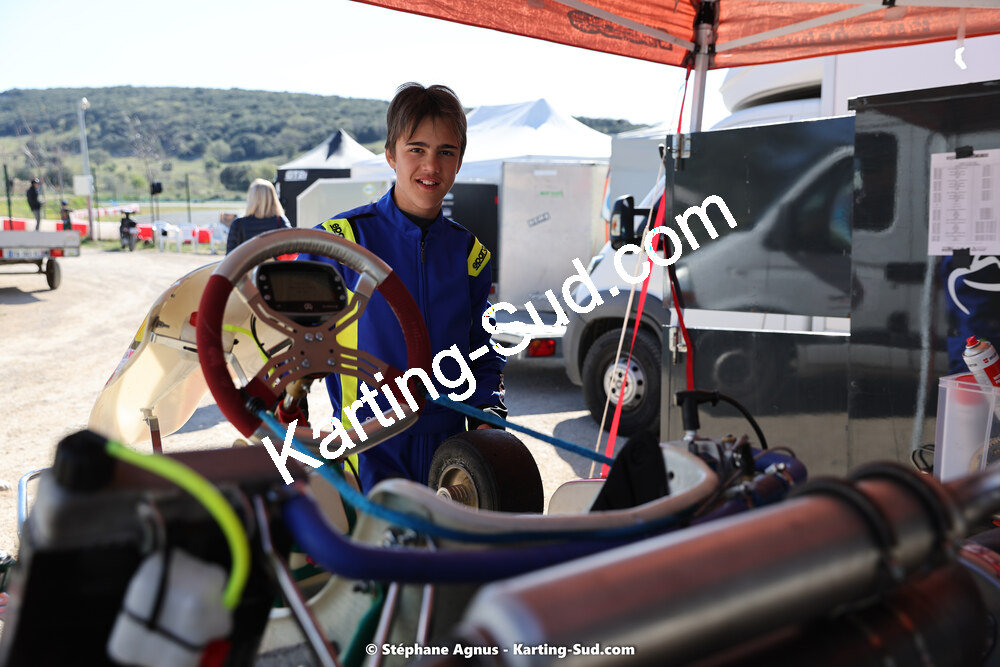08 & 09/04/2023 : 3ème manche du Championnat du Sud à Fun Kart Brissac (photos Stéphane Agnus) 2023 — karting
