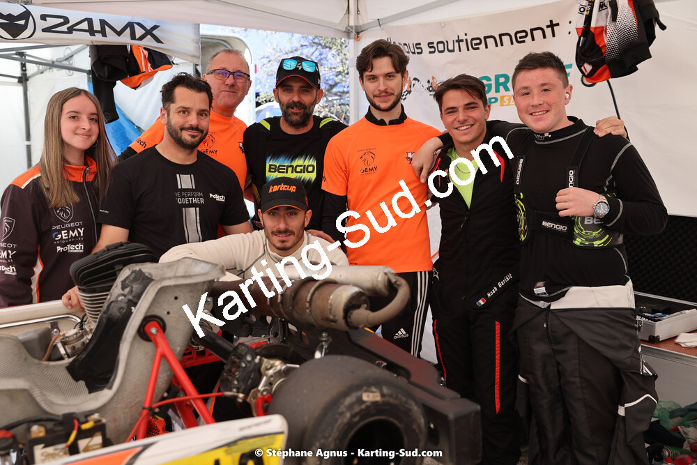 08 & 09/04/2023 : 3ème manche du Championnat du Sud à Fun Kart Brissac (photos Stéphane Agnus) 2023 — karting