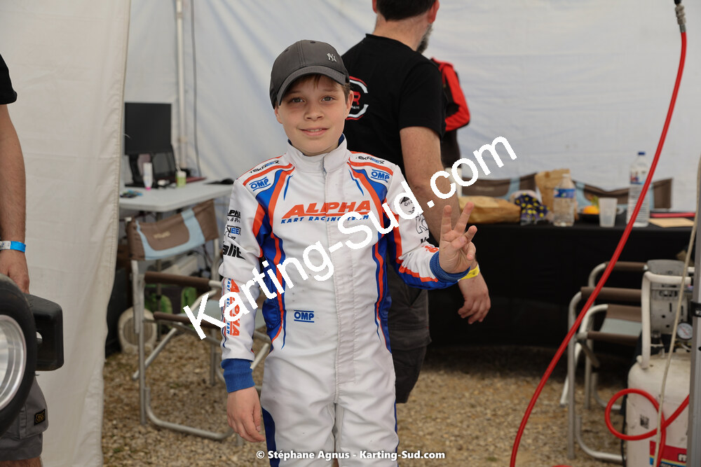 08 & 09/04/2023 : 3ème manche du Championnat du Sud à Fun Kart Brissac (photos Stéphane Agnus) 2023 — karting