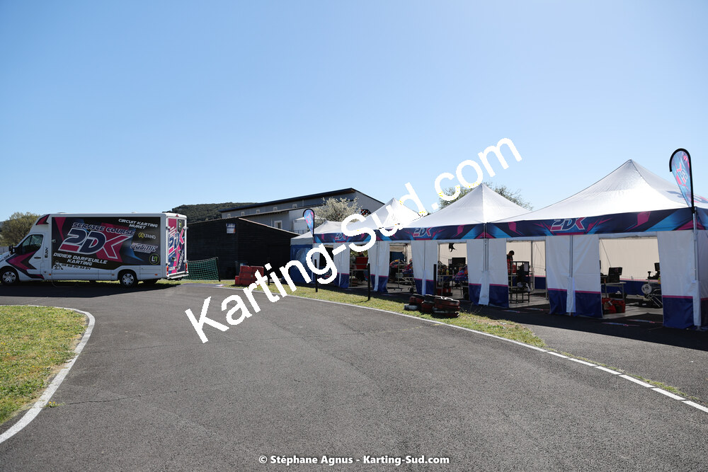 08 & 09/04/2023 : 3ème manche du Championnat du Sud à Fun Kart Brissac (photos Stéphane Agnus) 2023 — karting