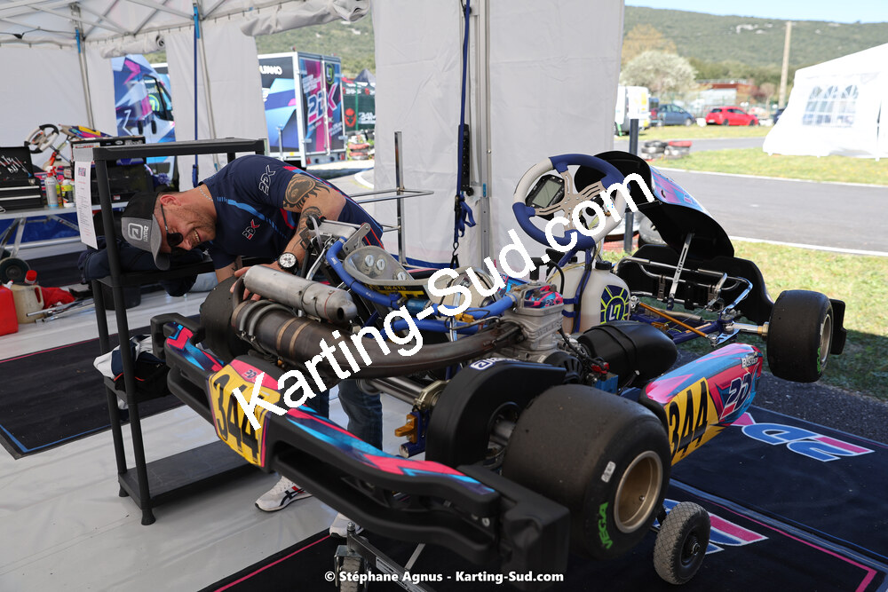 08 & 09/04/2023 : 3ème manche du Championnat du Sud à Fun Kart Brissac (photos Stéphane Agnus) 2023 — karting