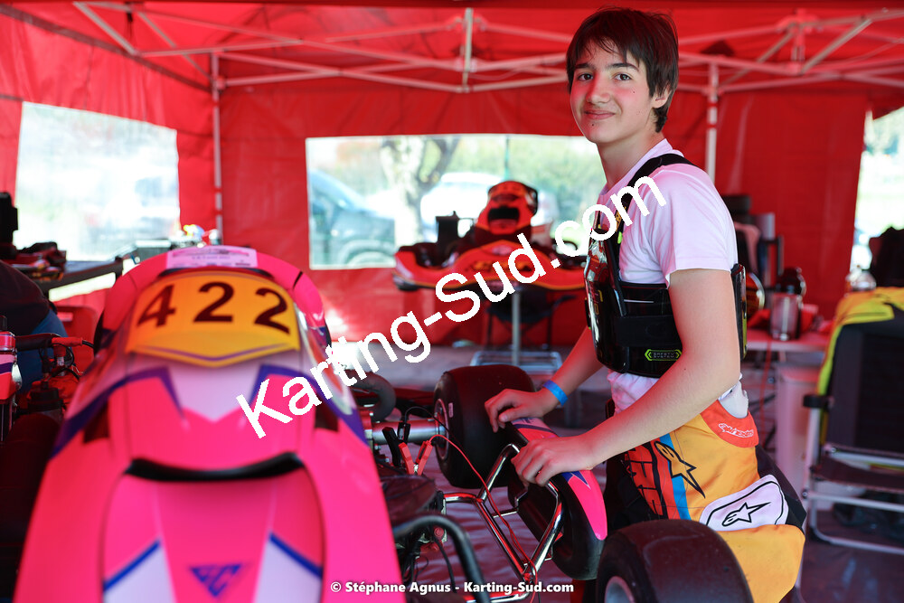 08 & 09/04/2023 : 3ème manche du Championnat du Sud à Fun Kart Brissac (photos Stéphane Agnus) 2023 — karting