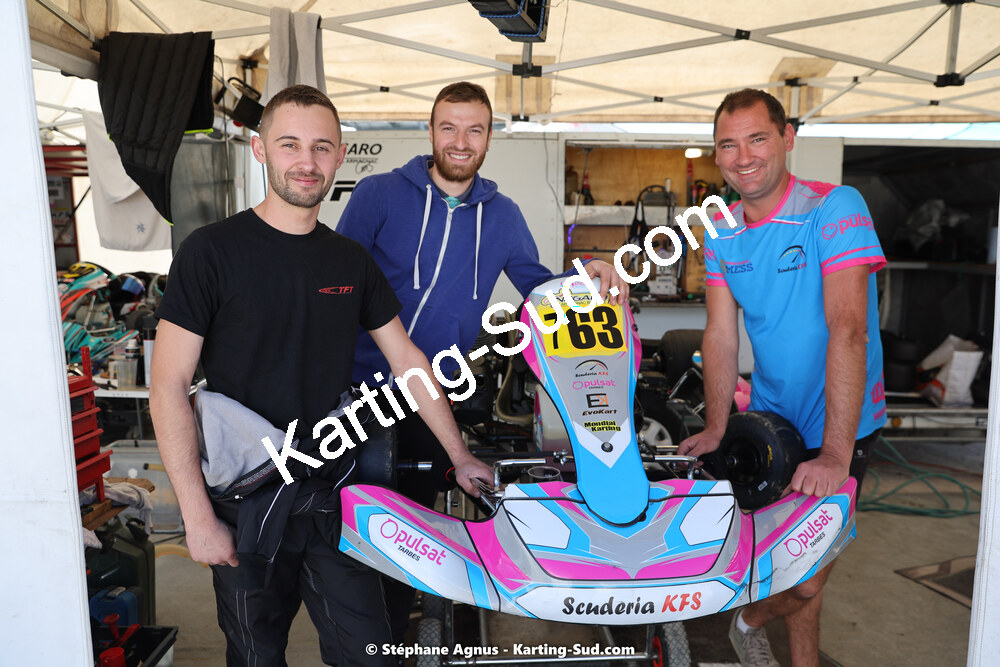08 & 09/04/2023 : 3ème manche du Championnat du Sud à Fun Kart Brissac (photos Stéphane Agnus) 2023 — karting